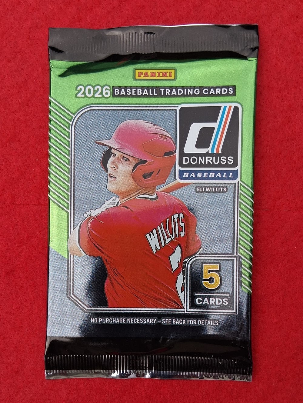 Donruss 2026 Baseball Cards 25 Packs